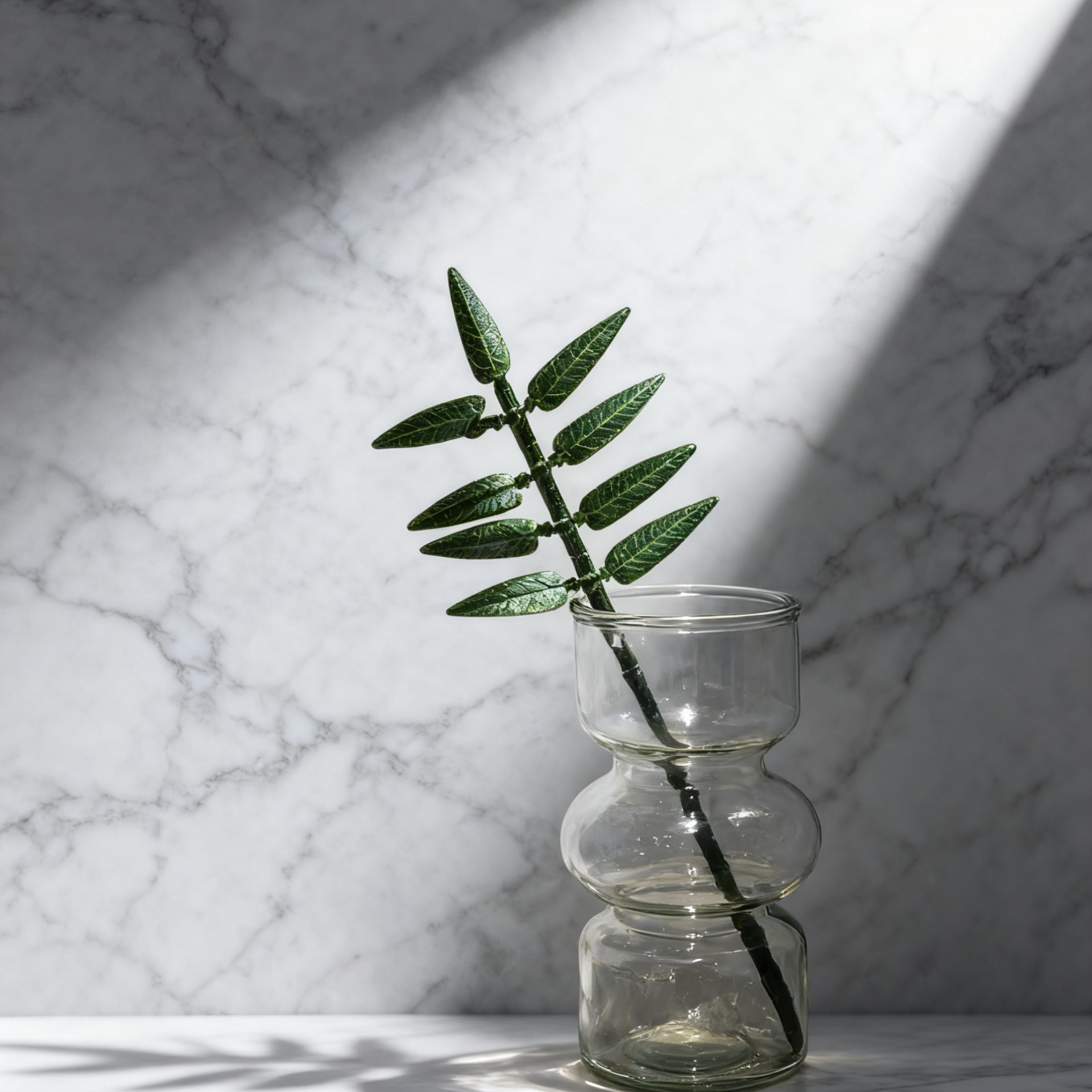 BlockGarden Areca Palm Brick Stem | Buildable Tropical Green for DIY Bouquets