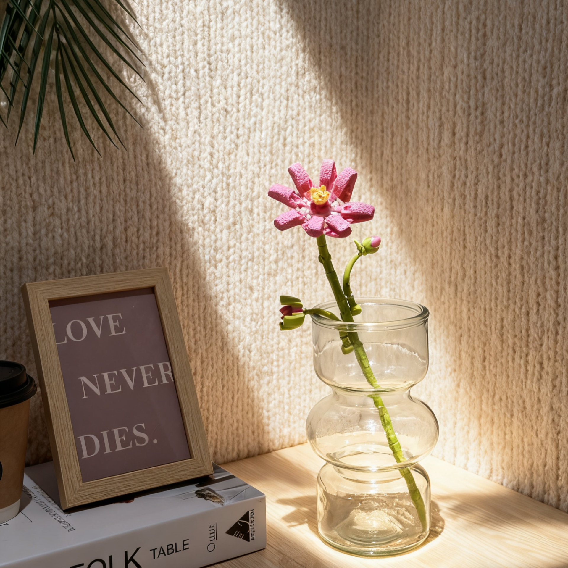 BlockGarden Cosmos Brick Flower | Buildable DIY Eternal Bouquet