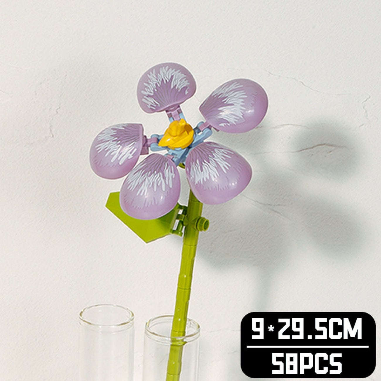 BlockGarden Vanda Orchid Brick Flower | Rare Exotic Buildable Bloom