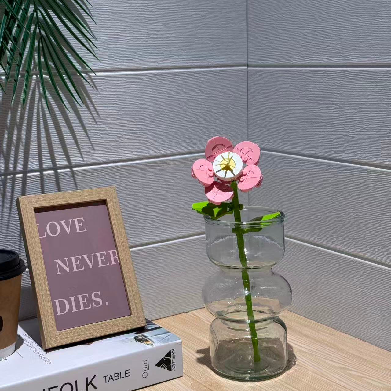 BlockGarden Wood Sorrel Brick Flower | A Touch of Playful Charm