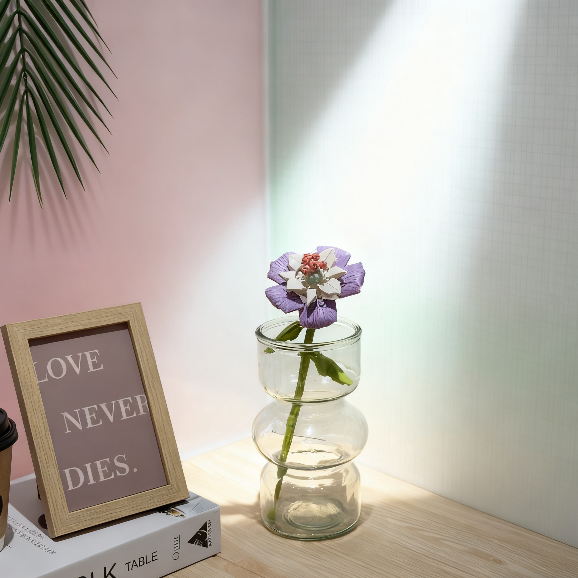 BlockGarden Hibiscus Brick Flower | Delicate Charm & Lasting Joy