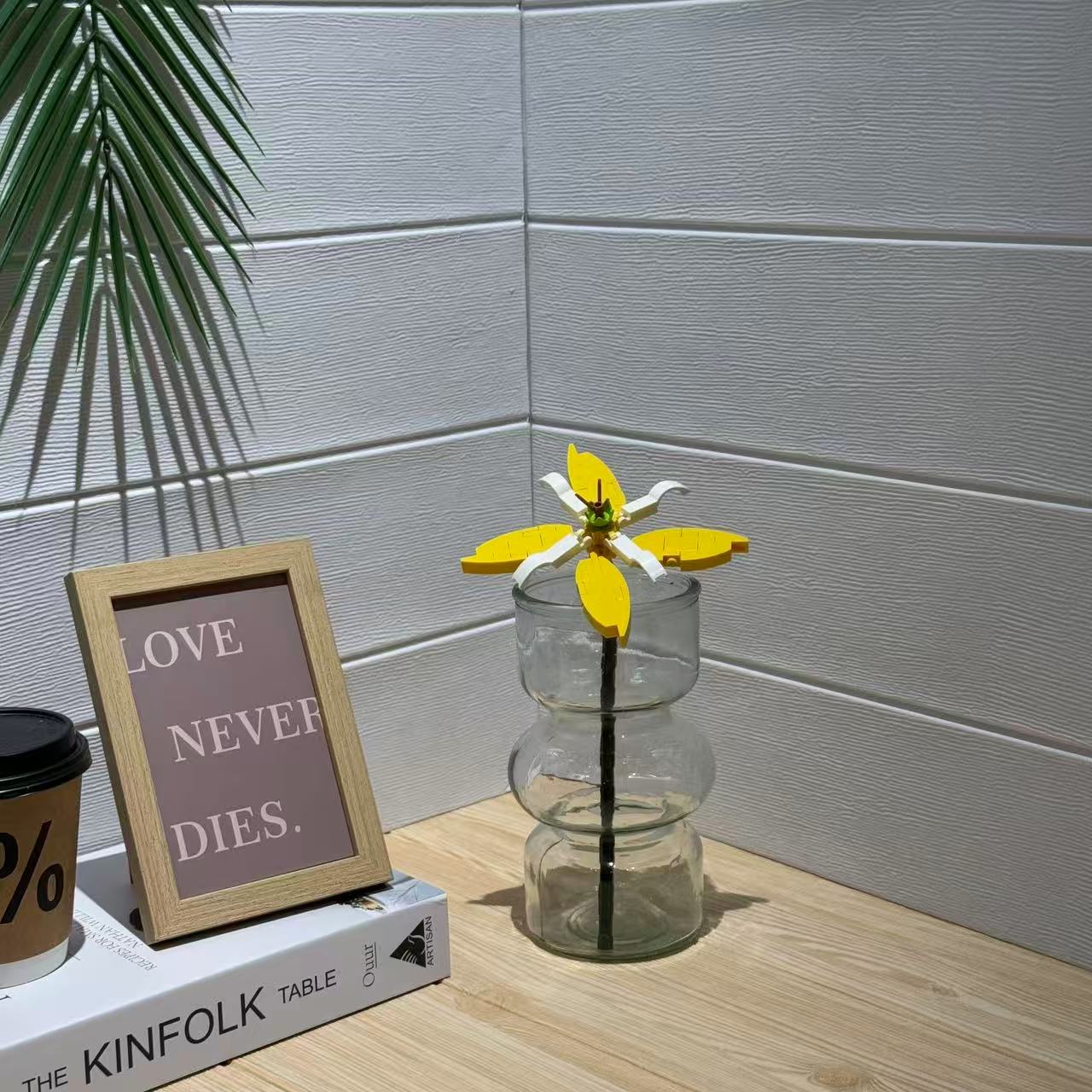 BlockGarden Iris Brick Flower | A Royal Symbol of Hope & Wisdom