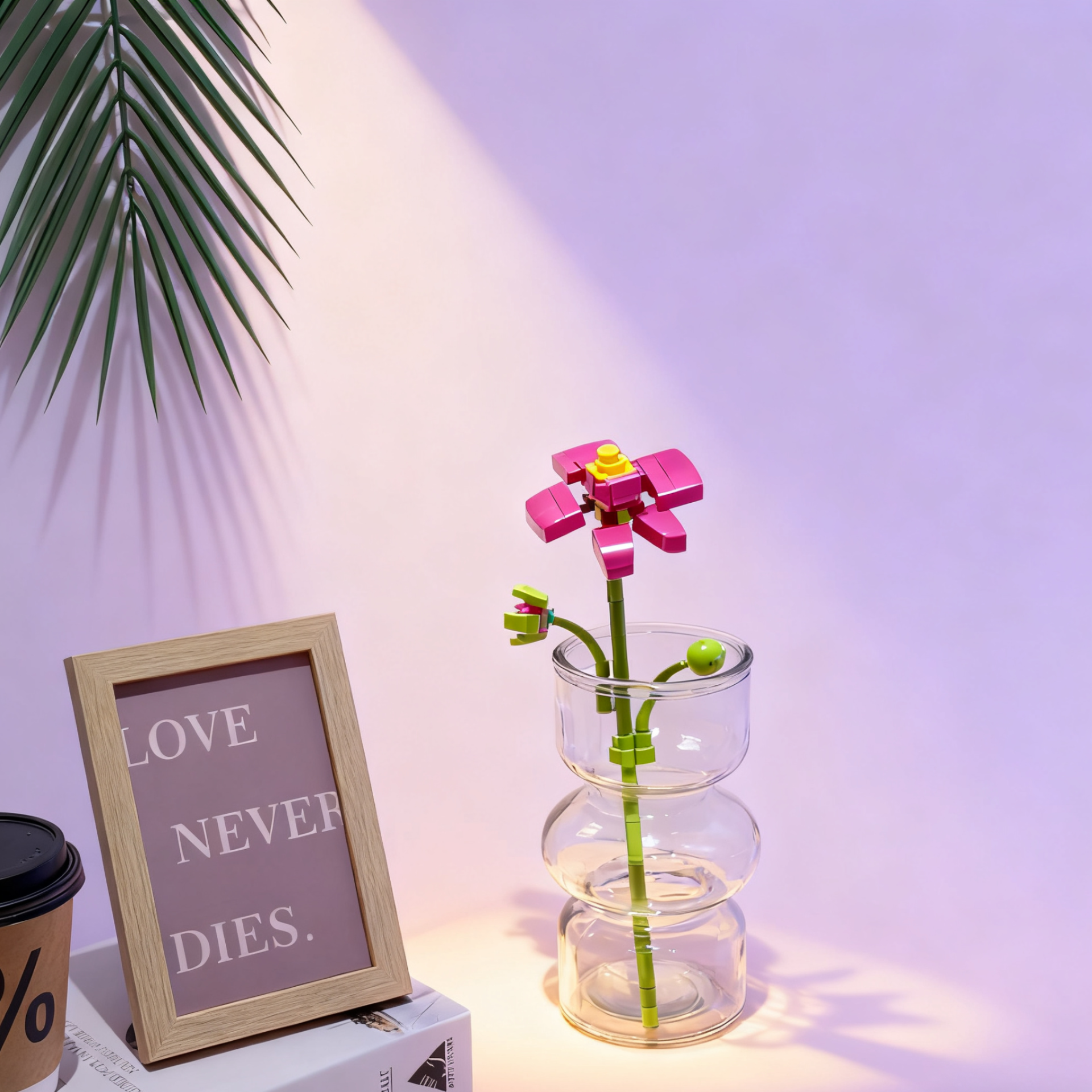 BlockGarden Phalaenopsis Brick Orchid | Elegance in Eternal Flight