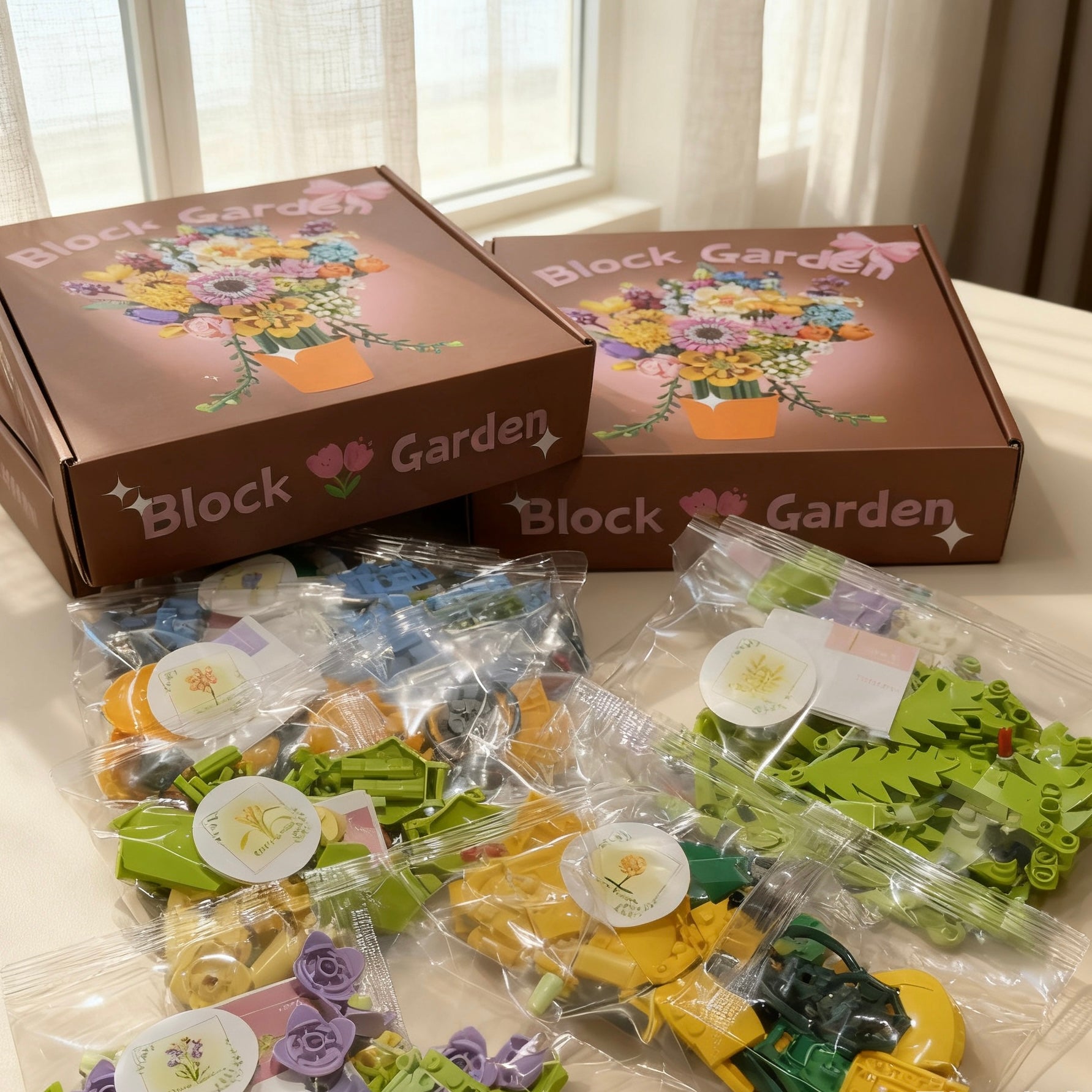 BlockGarden - Eternal Bloom 12-Bouquet Collection